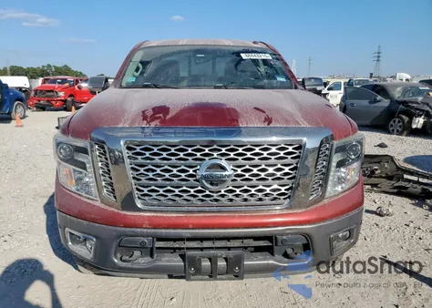 2017 Nissan Titan Sv из США, поврежденный, VIN 1N6AA1E52HN502399